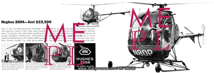 : Hughes 269A Helicopter : Hughes 269A Helicopter
