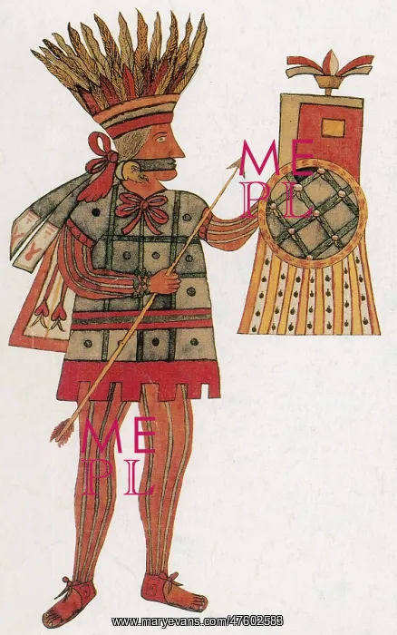 : Huitzilopochtli, Aztec God of War, Veytia Codex, 18th Centur : Huitzilopochtli, Aztec God of War, Veytia Codex, 18th Centur