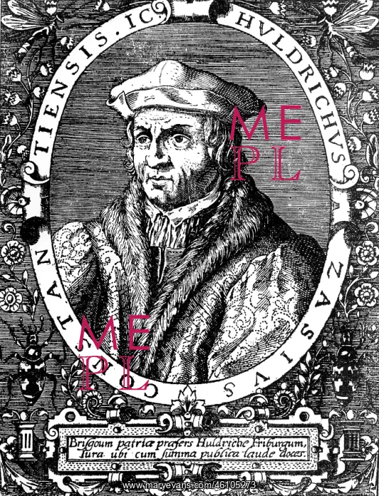 : Huldrichus Zasius : Huldrichus Zasius
