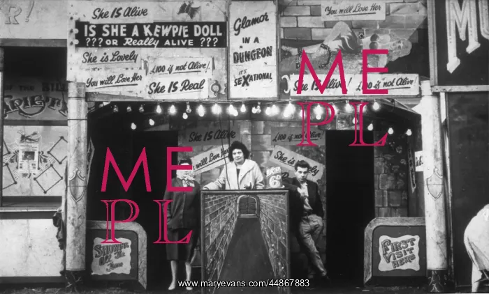 : HULL FAIR SIDESHOW / 1958 : HULL FAIR SIDESHOW / 1958