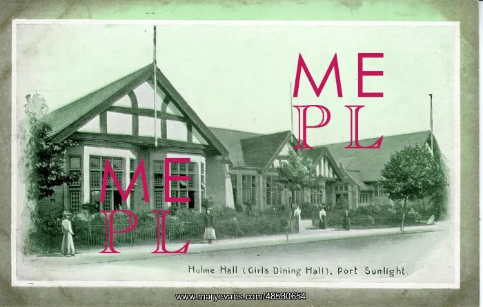  : Hulme Hall - Girl's Dining Hall, Port Sunlight, Lancashire