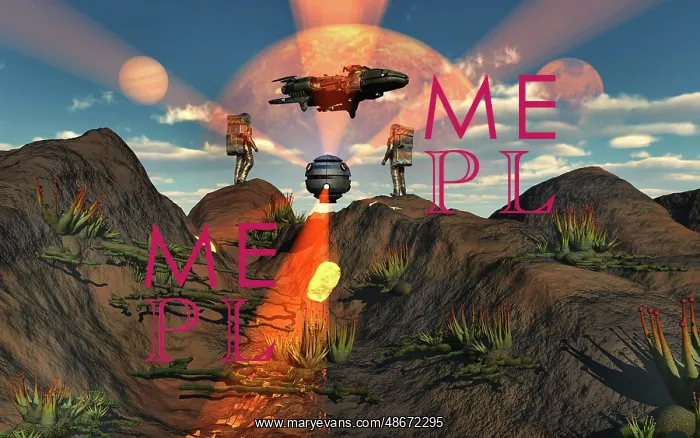 : Human astronaut explorers exploring an exoplanets surface : Human astronaut explorers exploring an exoplanets surface