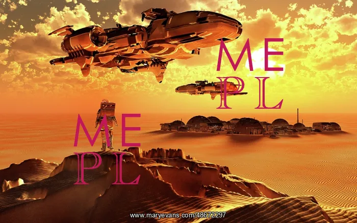 : A human colony on an exoplanets surface : A human colony on an exoplanets surface