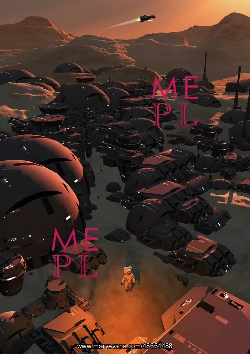 : A human manmade colony on the surface of planet Mars : A human manmade colony on the surface of planet Mars