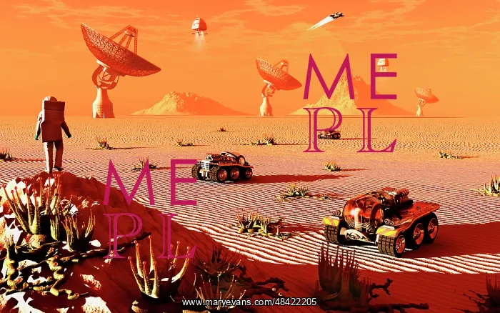  : A human tracking station on a distant alien planet in the ?
