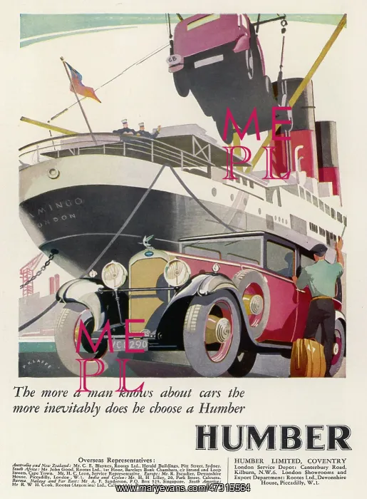 : HUMBER PULLMAN 1931 : HUMBER PULLMAN 1931