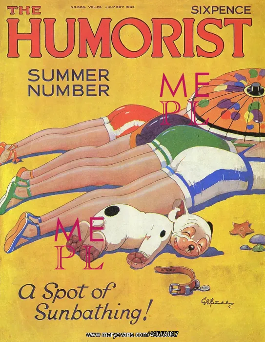  : Humorist front cover featuring Bonzo