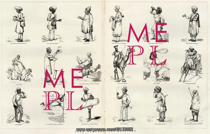 : Some Humorous Indian Types : Some Humorous Indian Types