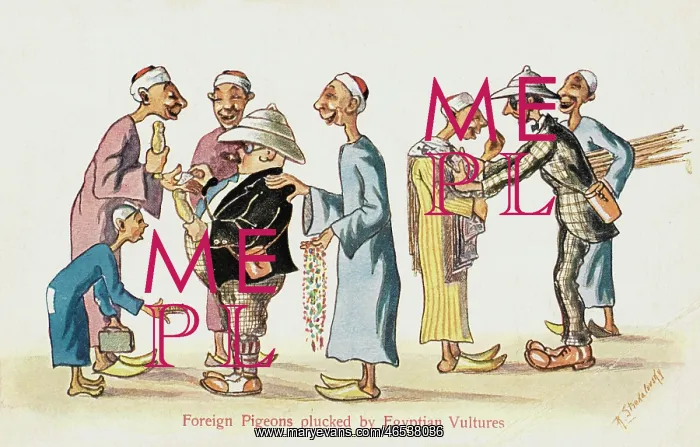 : Humorous postcard - Foreign Tourists : Humorous postcard - Foreign Tourists