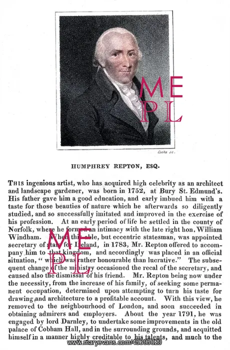  : HUMPHREY REPTON