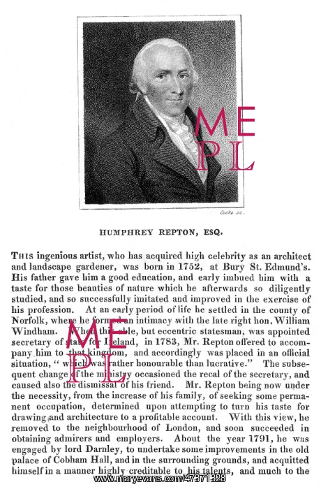  : HUMPHREY REPTON