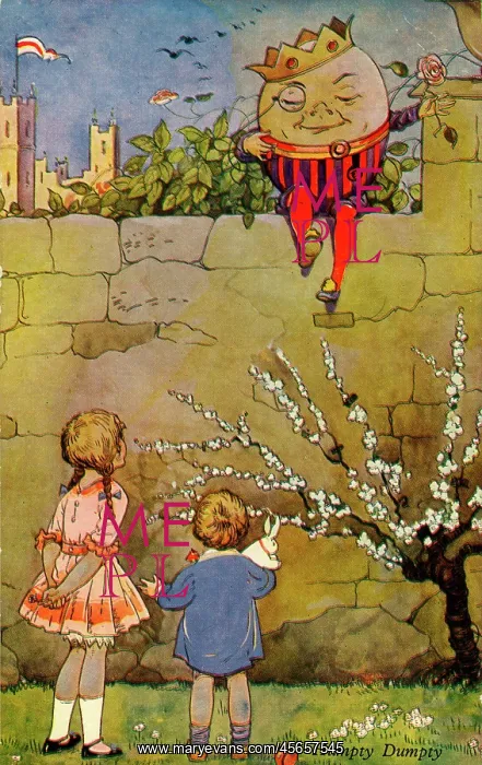 : Humpty Dumpty by Charles Folkard : Humpty Dumpty by Charles Folkard