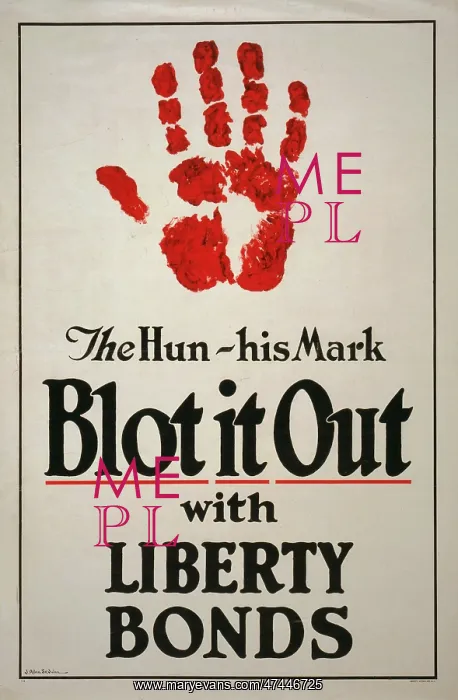 : The Hun - His mark - Blot it out with Liberty Bonds : The Hun - His mark - Blot it out with Liberty Bonds