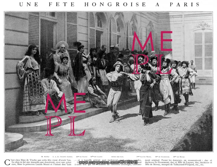 : Hungarian party in Paris : Hungarian party in Paris