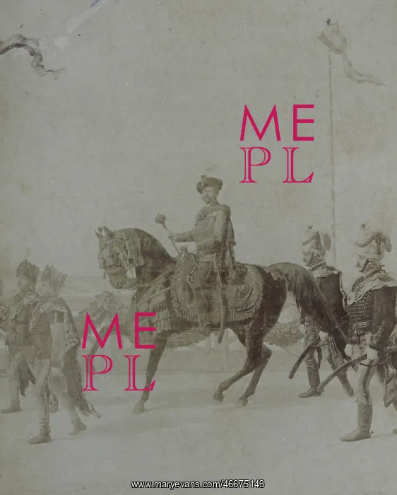 : Hungarian scene with rider : Hungarian scene with rider
