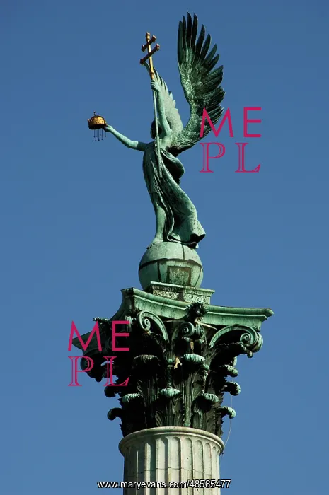 : HUNGARY. BUDAPEST. Millennium Monument : HUNGARY. BUDAPEST. Millennium Monument