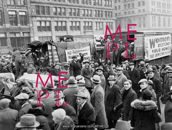 : The Hunger march to Washington begins, 1932 : The Hunger march to Washington begins, 1932