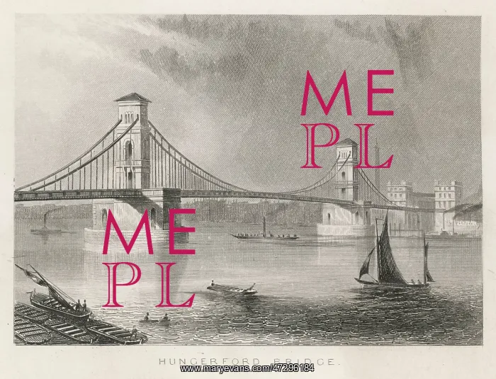  : Hungerford Bridge - 1846