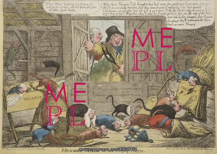 : Hungry Rats in an Empty Barn, 1806 : Hungry Rats in an Empty Barn, 1806