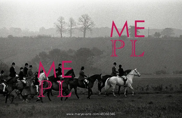 : A hunt in Herefordshire : A hunt in Herefordshire