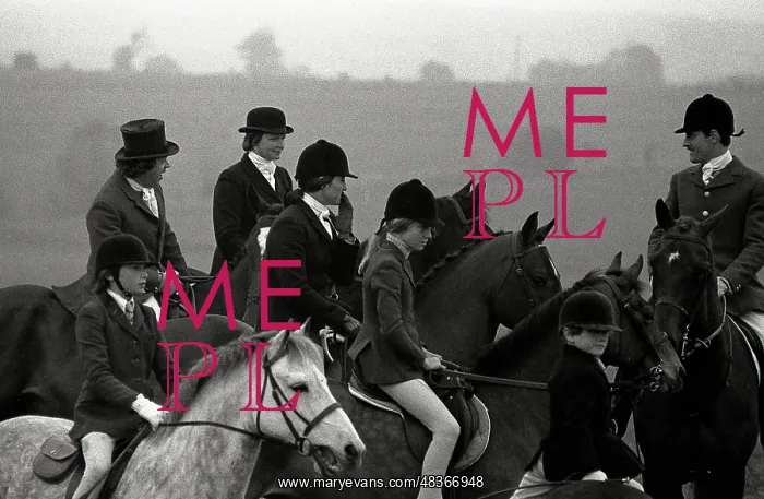 : A hunt in Herefordshire : A hunt in Herefordshire
