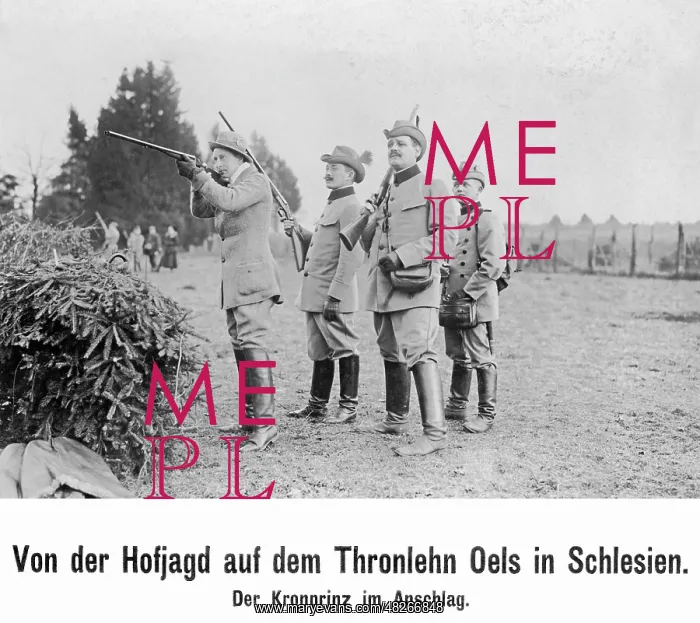 : Hunt in Oels in Lower Silesia, 1912 : Hunt in Oels in Lower Silesia, 1912