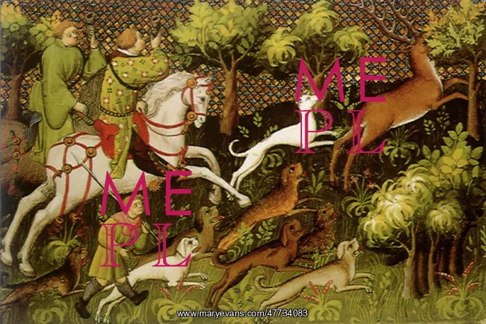  : Hunter and Hounds on Stag Hunt