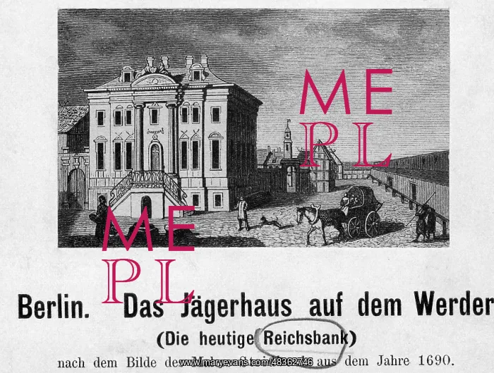 : Hunter's house in Berlin, 1690 : Hunter's house in Berlin, 1690
