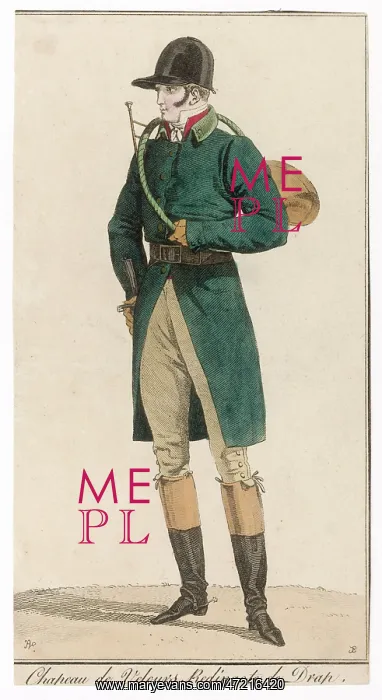 : Hunting Dress 1813 : Hunting Dress 1813