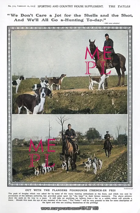 : Hunting at the Front, 1915 : Hunting at the Front, 1915