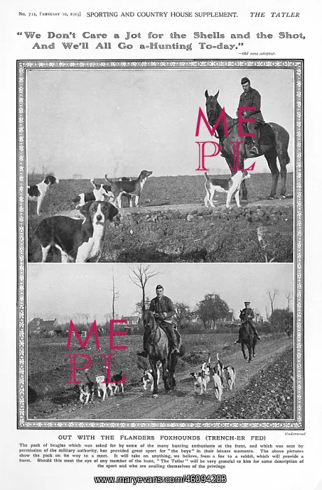 : Hunting at the Front, 1915 : Hunting at the Front, 1915