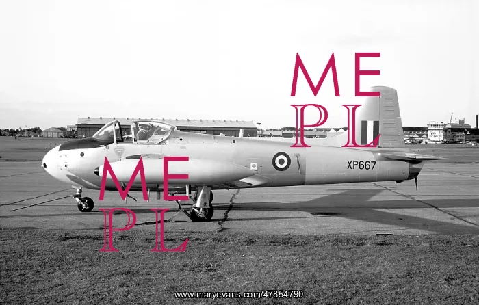 : Hunting Jet Provost T.3 XP667 : Hunting Jet Provost T.3 XP667