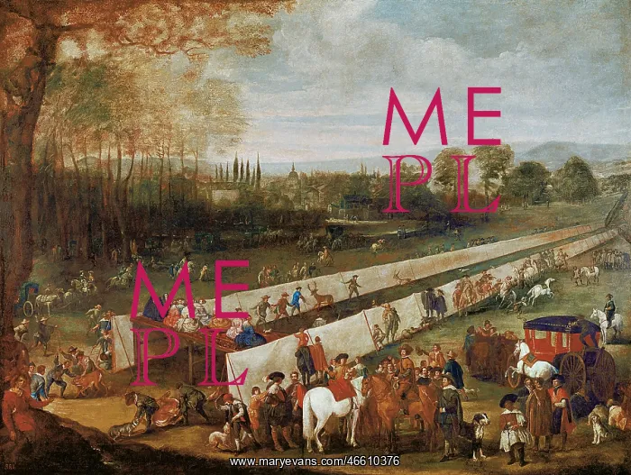 : The Hunting Party at Aranjuez : The Hunting Party at Aranjuez