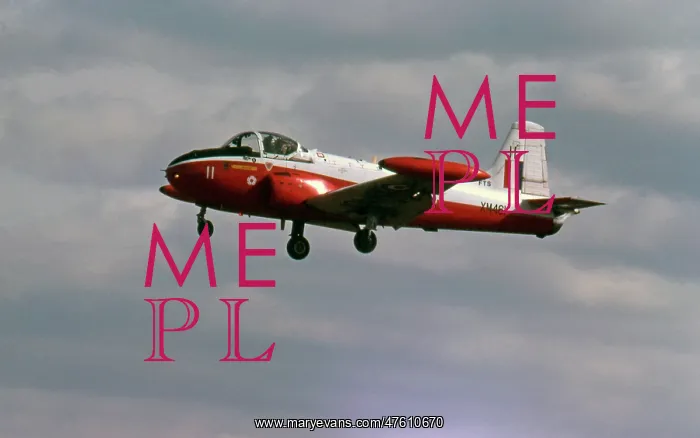 : Hunting Percival Jet Provost T.3 1FTS Linton-on-Ouse 1980 : Hunting Percival Jet Provost T.3 1FTS Linton-on-Ouse 1980