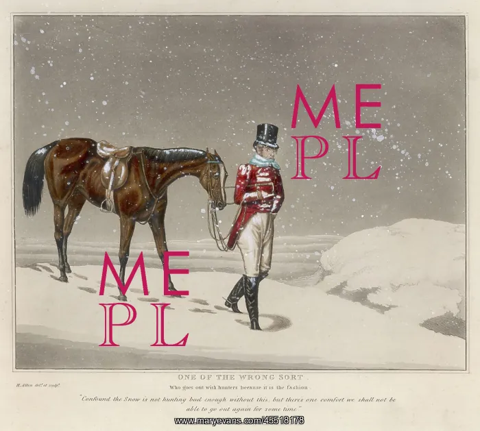 : HUNTING IN THE SNOW : HUNTING IN THE SNOW