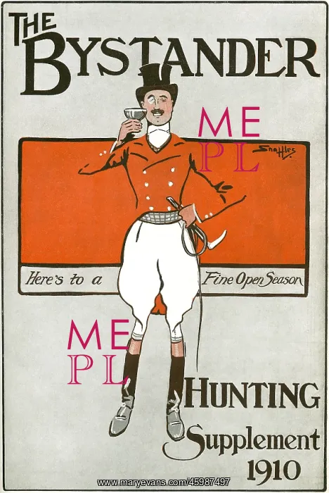 : Hunting Toast 1910 : Hunting Toast 1910