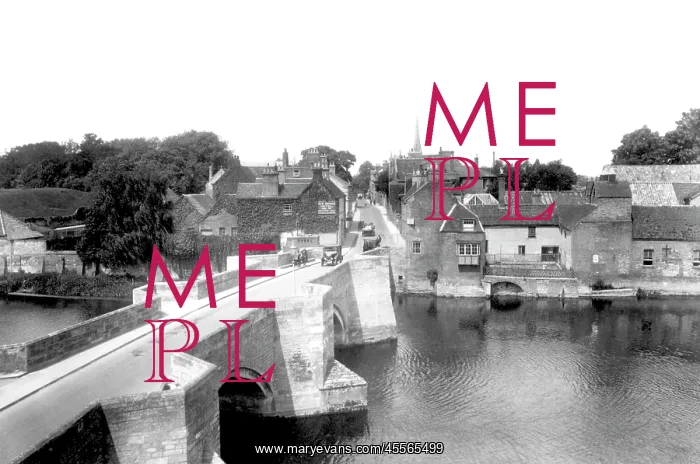  : Huntingdon, the Old Bridge 1929