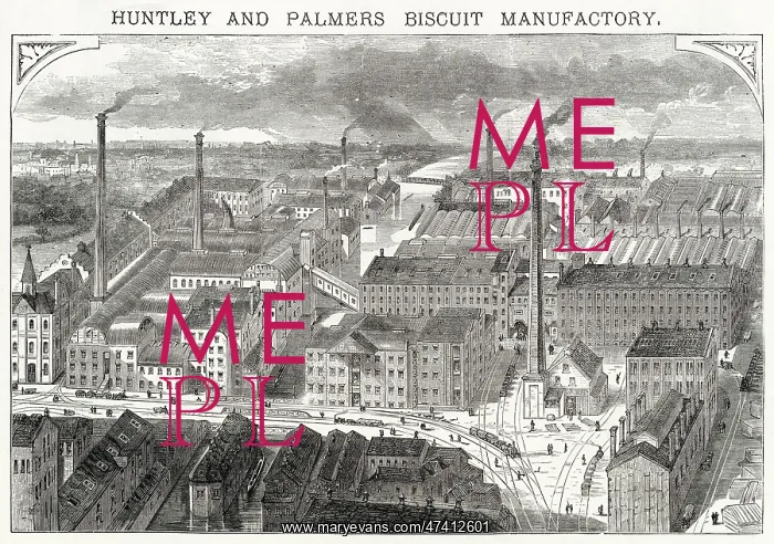 : Huntley and Palmers Biscuit Manufactory : Huntley and Palmers Biscuit Manufactory