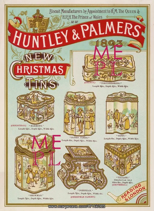  : Huntley and Palmer's tin biscuits