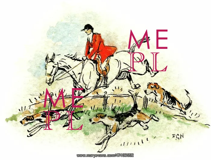 : A huntsman and three hounds : A huntsman and three hounds