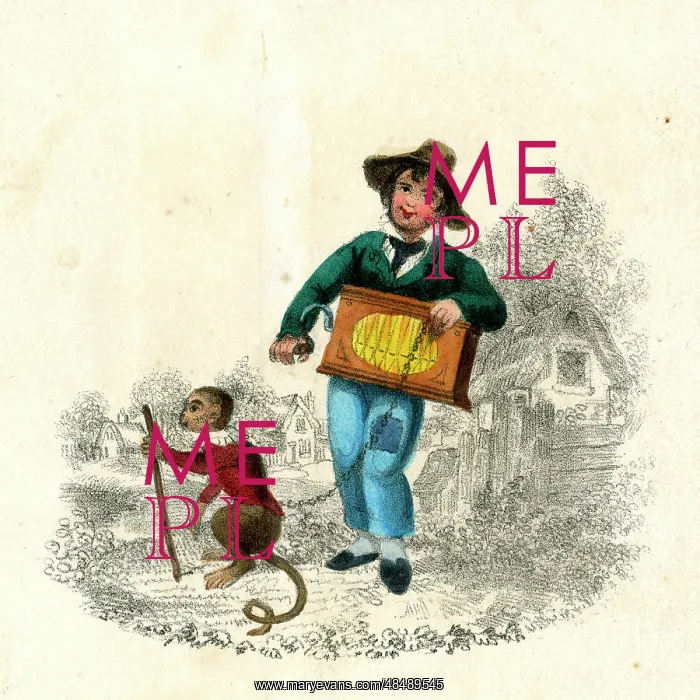  : Hurdy Gurdy Man and Monkey