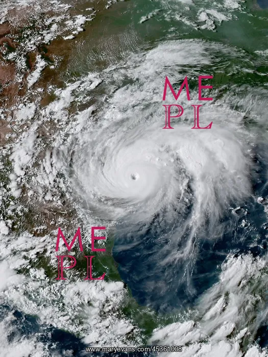 : Hurricane Harvey at peak intensity, prior to landfall : Hurricane Harvey at peak intensity, prior to landfall