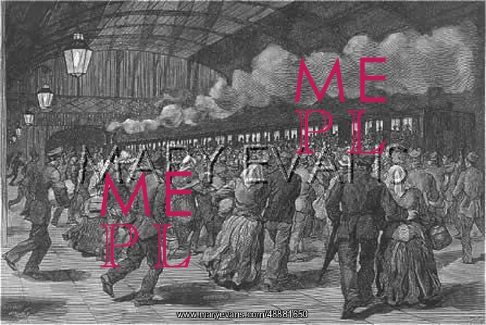 : HURRYING FOR MONS TRAIN : HURRYING FOR MONS TRAIN
