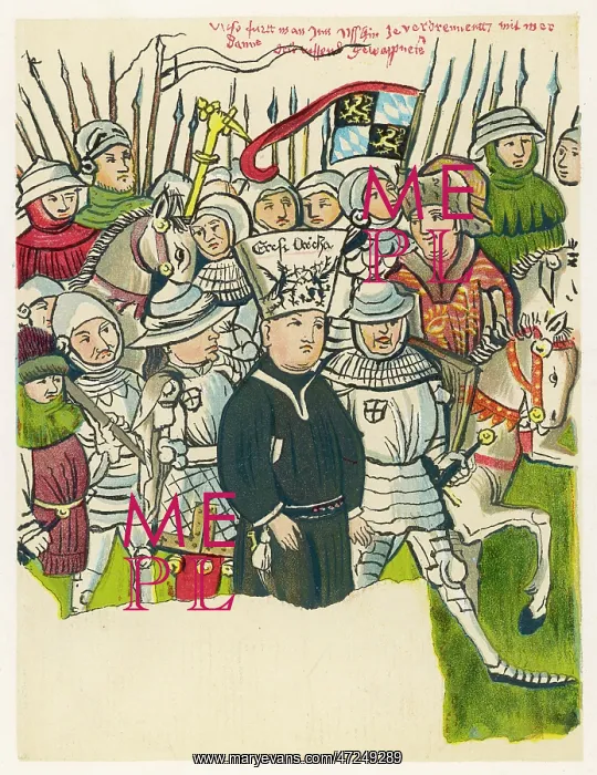 : HUS TAKEN TO THE STAKE : HUS TAKEN TO THE STAKE