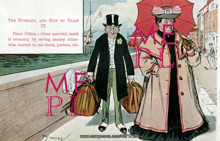 : The Husband and how to train it - carrying her bags : The Husband and how to train it - carrying her bags