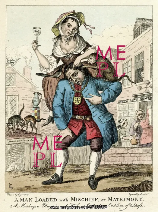 : HUSBAND & WIFE SATIRICAL : HUSBAND & WIFE SATIRICAL
