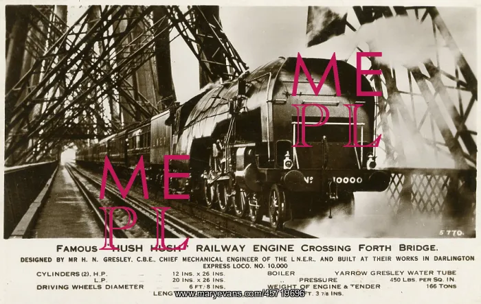 : Hush Hush Railway Engine crossing the Forth Rail Bridge : Hush Hush Railway Engine crossing the Forth Rail Bridge