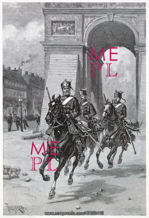 : HUSSARS IN PARIS : HUSSARS IN PARIS