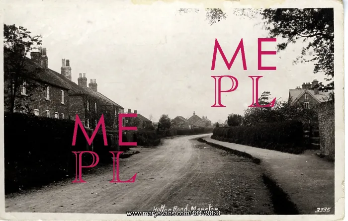 : Hutton Road, Long Marston, Yorkshire : Hutton Road, Long Marston, Yorkshire