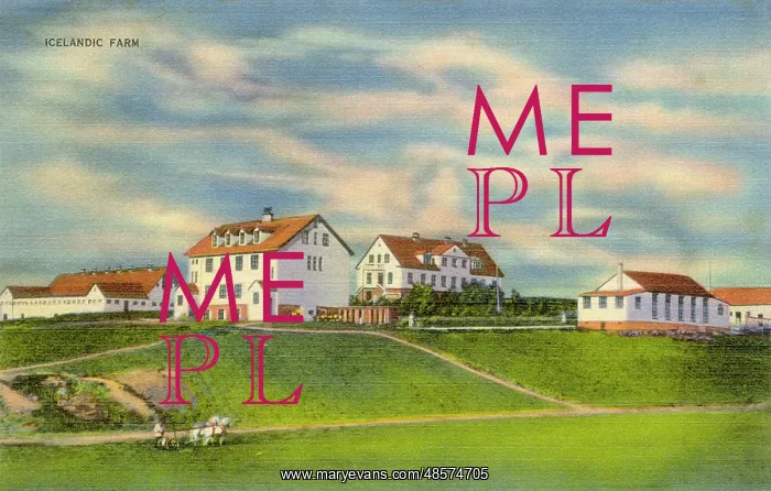 : Hvanneyri model farm, Iceland : Hvanneyri model farm, Iceland